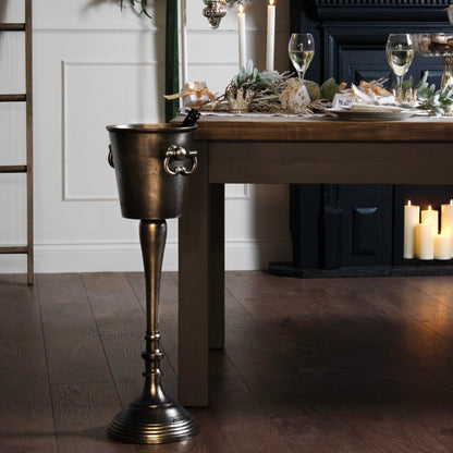 Cast Floor Standing Champagne Cooler