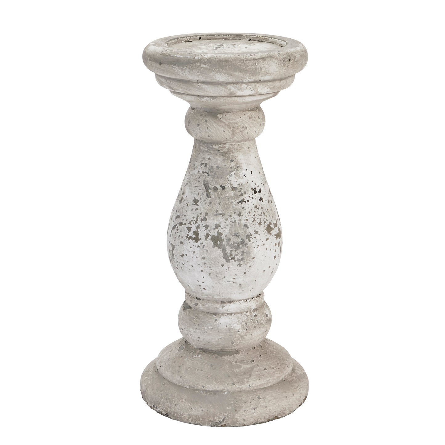 Large Stone Ceramic Candle Holder