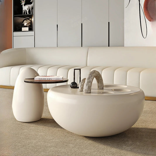 Zenith Contemporary Oval Coffee Table