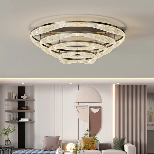 Celestial Orbit LED Flush Mount