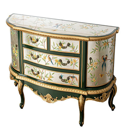 Vivienne Hand-Painted Floral Cabinet