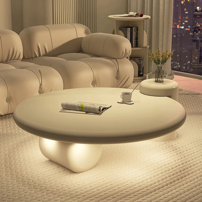 Eclipse Modern Round Coffee Table