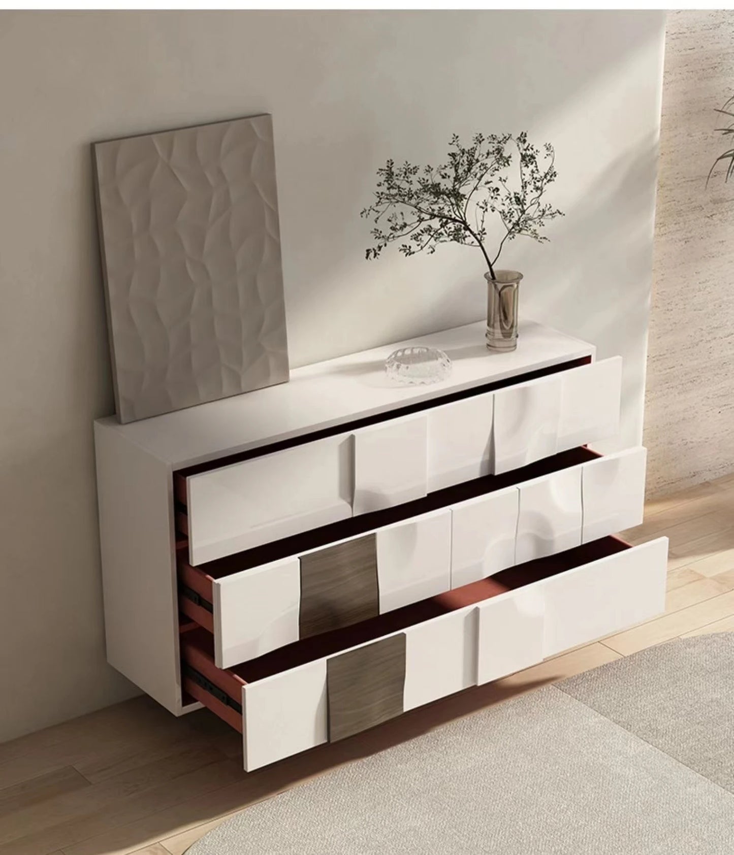 Moderno Sculptural Harmony Cabinet