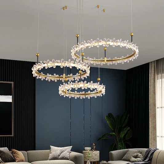 Celestial Tiered Chandelier