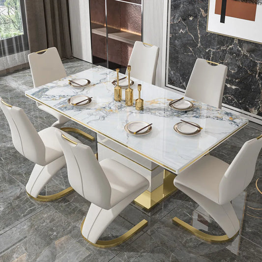 Luxor Marble Elegance Dining Set